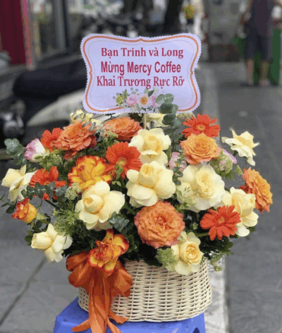 Giỏ Hoa Hưng Thịnh - BBGH4