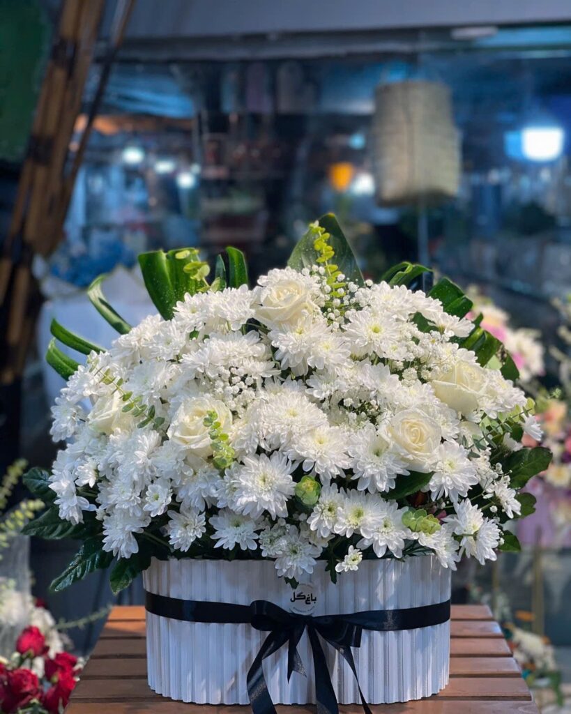 giỏ hoa chia buồn