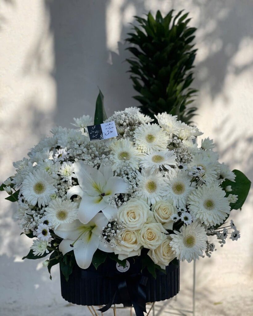 giỏ hoa chia buồn