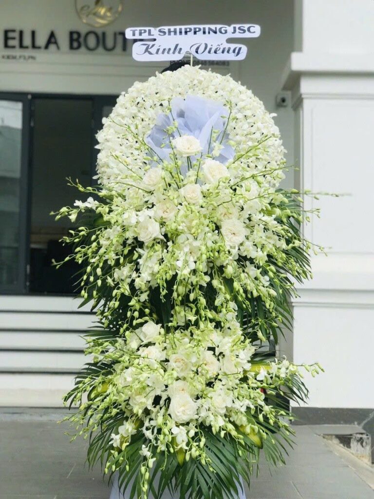 kệ hoa chia buồn