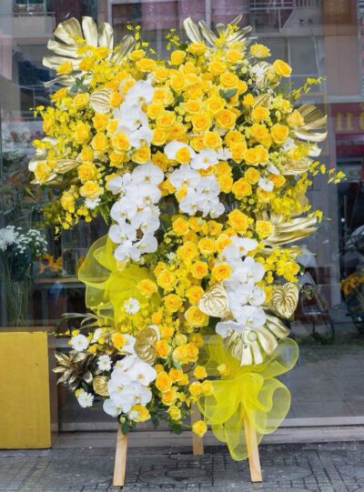 Kệ Hoa Khai Trương 12