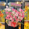 Lẵng Hoa Ấm Áp Ngày Về - BBLH18