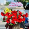 Giỏ Hoa Tươi Xinh Tràn Sắc - BBGH26