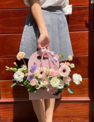 Giỏ Hoa Thương Mến Dịu Dàng - BBGH12