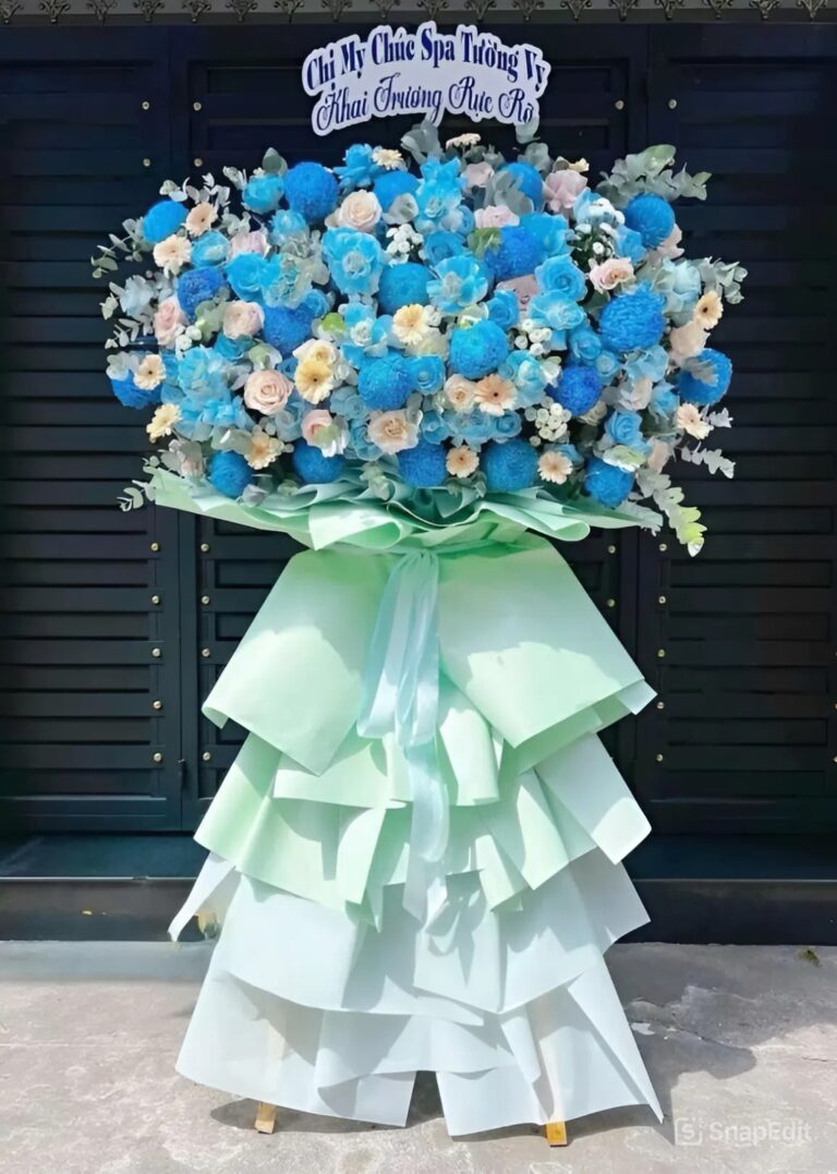 Hoa khai trương