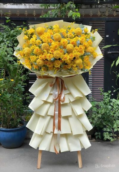 Kệ Hoa Khai Trương An Khang - BBKHKT3