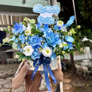 giỏ hoa sinh nhật