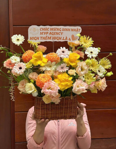 Giỏ Hoa Thịnh Vượng - BBGH10