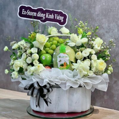 Giỏ Hoa Quả Chia Buồn 2